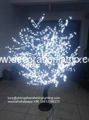 artificial lighted trees