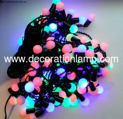 small round led ball string light