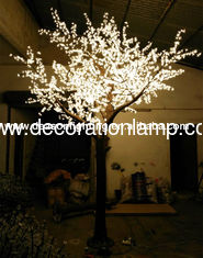 artificial lighted trees
