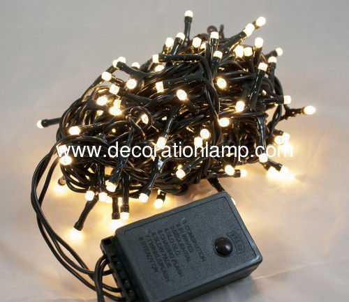 christmas string lights with 8 function controller