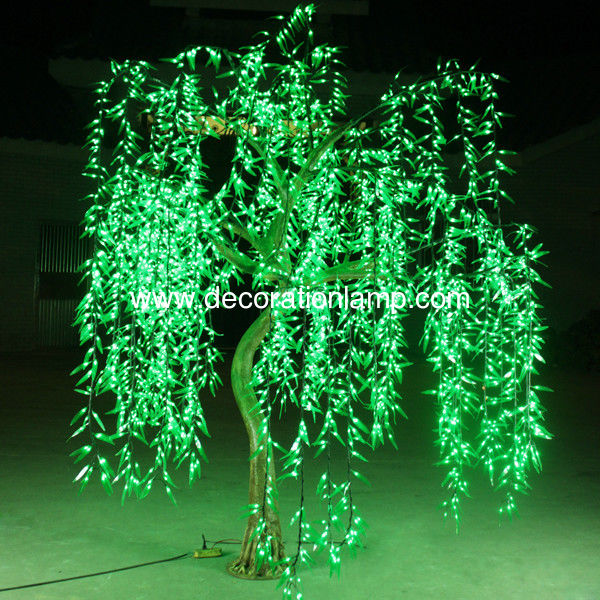 outdoor LED Willow tree light / led weeping willow tree lighting