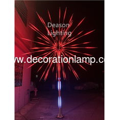 Outdoor wedding led firework lights for square event party garden decoration