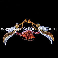 outdoor street decorations christmas lighted angels